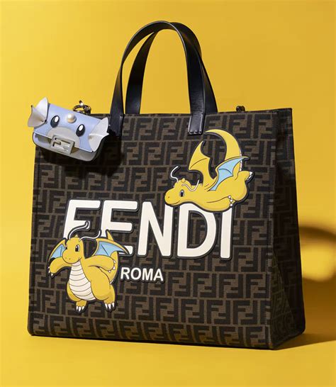 fendi pokemon tote|Fendi x frgmt.